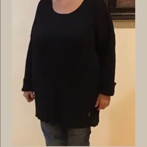 Hebbeding Black Top Long Size US 18-20, GE 2 linen